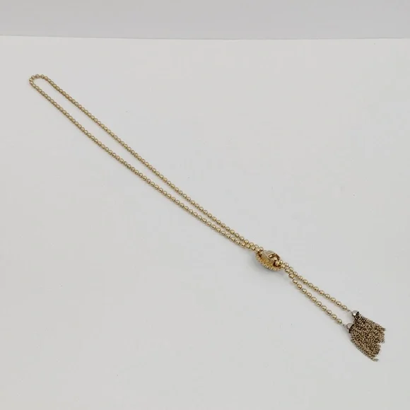 Vintage Avon Lariat Tassel Necklace - Picture 8 of 9
